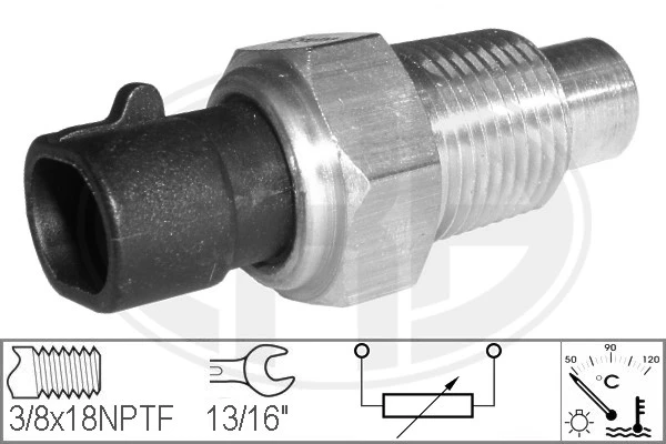 330650 ERA sensor de temperatura do fluido de esfriamento