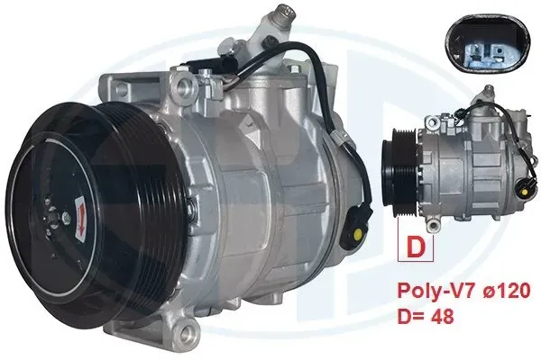 Compressor de aparelho de ar condicionado 670055 ERA