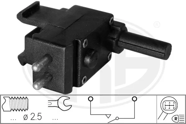 Sensor de ativação das luzes de marcha à ré 330246 ERA