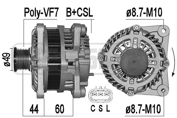 Gerador 209515A ERA