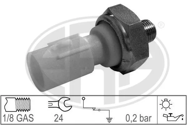Compre Sensor de pressão de óleo KIA Picanto II TA