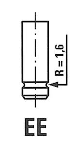 Válvula de escape R6273RNT Freccia
