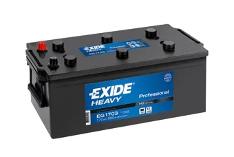 Bateria recarregável (PILHA) EG1703 Exide