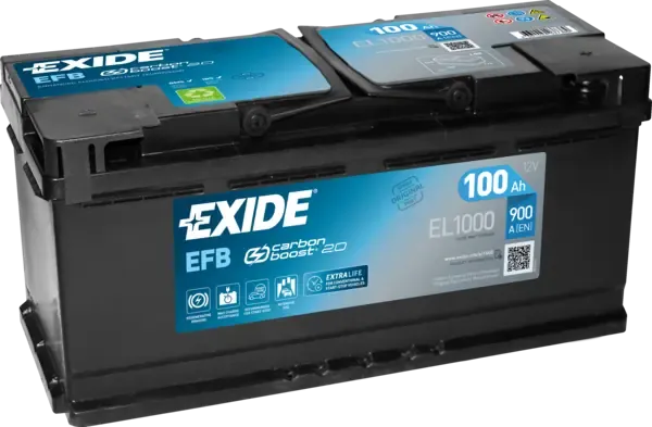 Bateria recarregável (PILHA) EL1000 Exide
