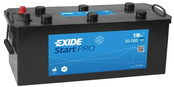Bateria recarregável (PILHA) EG1353 Exide