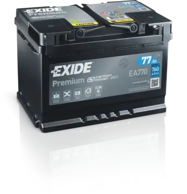 Bateria recarregável (PILHA) EA770 Exide