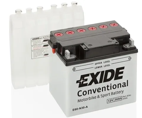 Bateria recarregável (PILHA) E60N30A Exide