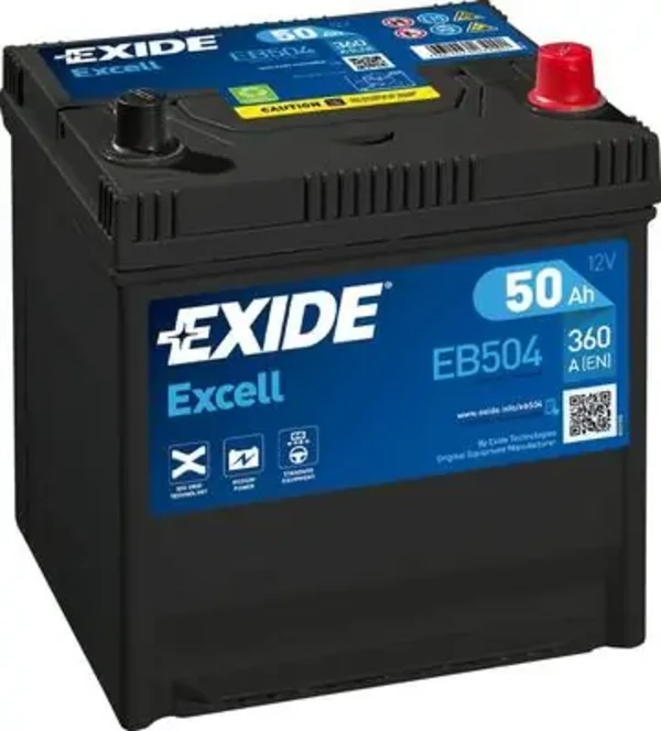 Bateria recarregável (PILHA) EB504 Exide