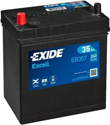 Bateria recarregável (PILHA) EB357 Exide