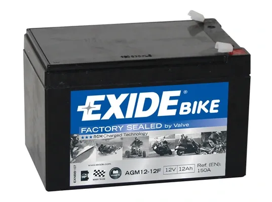 Bateria recarregável (PILHA) AGM1212F Exide