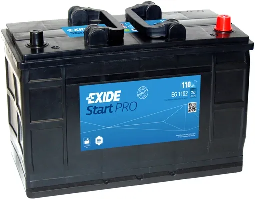 Bateria recarregável (PILHA) EG1102 Exide