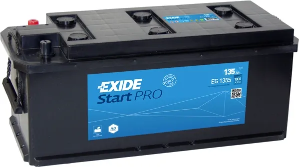 Bateria recarregável (PILHA) EG1355 Exide