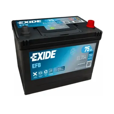 Bateria recarregável (PILHA) EL754 Exide
