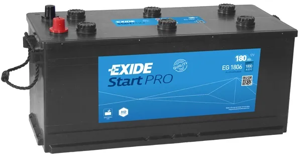 Bateria recarregável (PILHA) EG1806 Exide