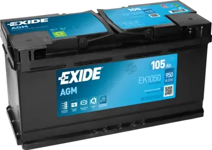 Bateria recarregável (PILHA) AGM105R Magneti Marelli