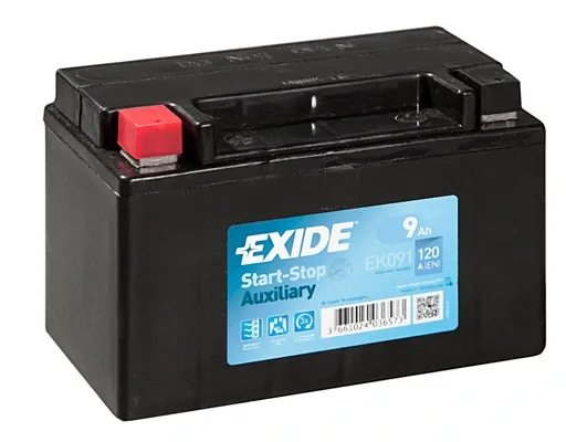 Bateria recarregável (PILHA) EK091 Exide
