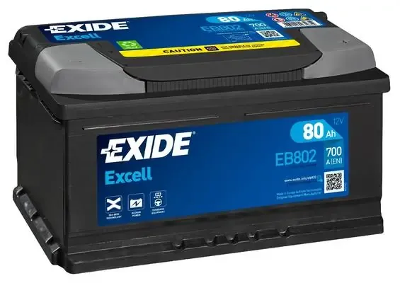 Bateria recarregável (PILHA) EB802 Exide
