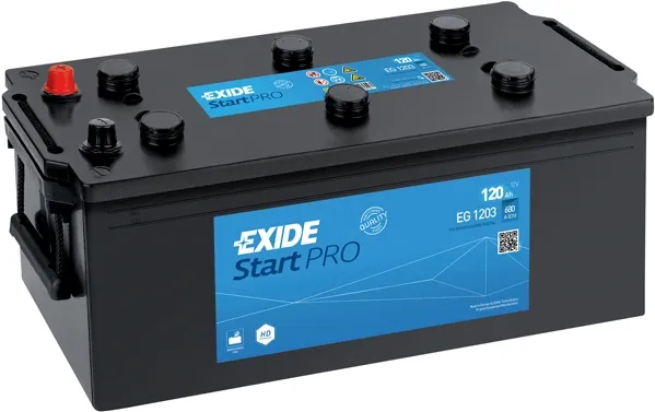 Bateria recarregável (PILHA) EG1203 Exide