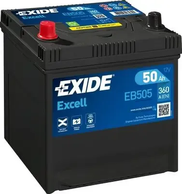 Bateria recarregável (PILHA) EB505 Exide
