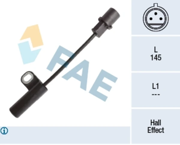 Sensor de posição (de revoluções) de cambota para Dodge Caravan 