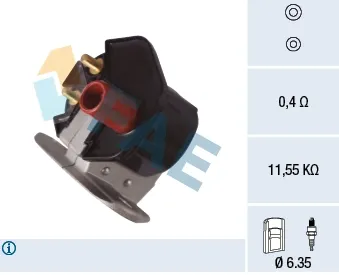 Bobina de ignição 80414 FAE