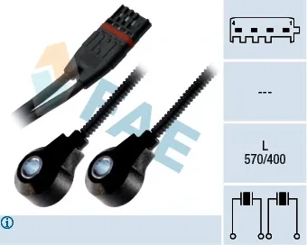 Sensor de detonação 60224 FAE