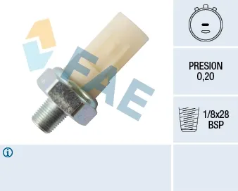 Sensor de pressão de óleo para KIA Picanto II TA
