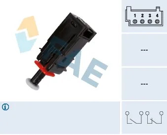 Sensor de ativação do sinal de parada 24795 FAE
