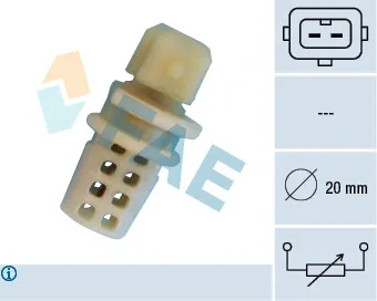 Sensor de temperatura da mistura de ar 33520 FAE