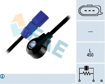 Sensor de detonação 60121 FAE