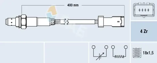 Compre Sonda lambda, sensor de oxigênio Citroen C3 AIRCROSS II 2R, 2C