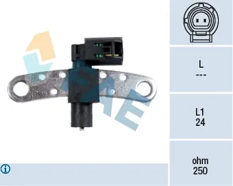 Sensor de posição (de revoluções) de cambota 79028 FAE