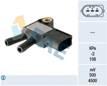 Sensor de pressão dos gases de escape 16116 FAE