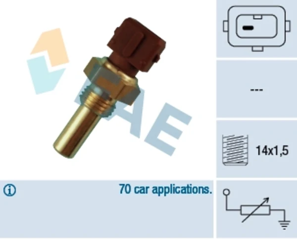 32270 FAE sensor de temperatura do fluido de esfriamento