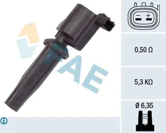 Bobina de ignição 80231 FAE