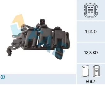 Bobina de ignição 80403 FAE
