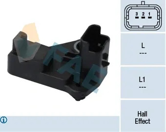 Sensor de posição (de revoluções) de cambota 79370 FAE