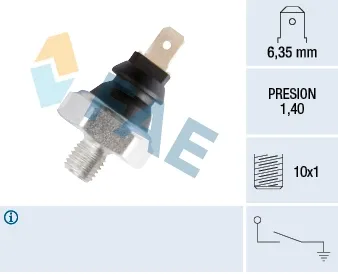 Sensor de pressão de óleo 12900 FAE