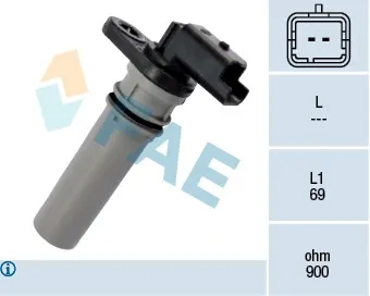 Sensor de velocidade 79256 FAE