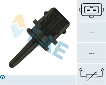 Sensor de temperatura da mistura de ar Alfa Romeo 156 932