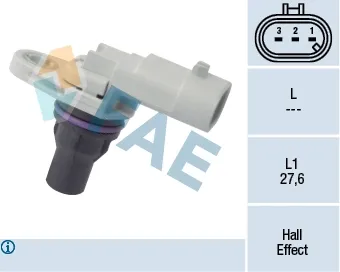Sensor de posição da árvore distribuidora Fiat 500 312