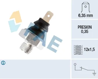 Sensor de pressão de óleo 11200 FAE
