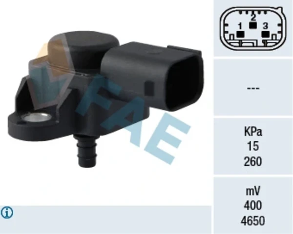 15074 FAE sensor de pressão de supercompressão