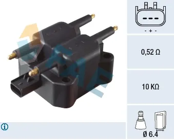 Bobina de ignição 80349 FAE
