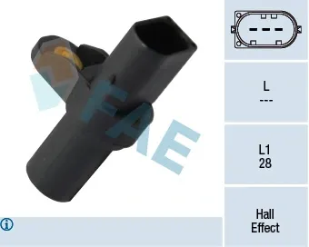 Sensor de posição da árvore distribuidora 79226 FAE