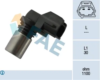 Sensor de posição da árvore distribuidora 79285 FAE