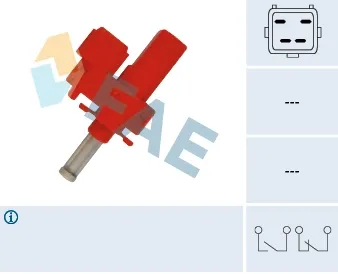 Sensor de ativação de embraiagem 24835 FAE