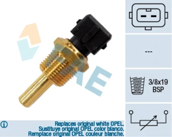 33350 FAE sensor de temperatura do fluido de esfriamento