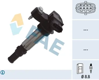 Bobina de ignição 80355 FAE