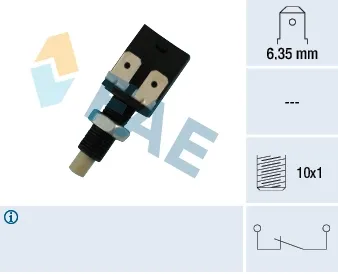 Sensor de ativação do sinal de parada 24081 FAE